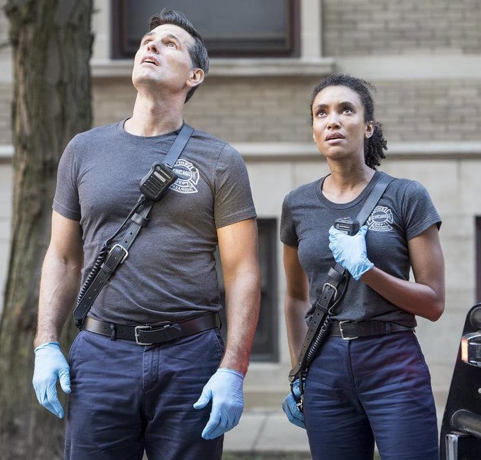 Foster Collins - Chicago Fire Season 8 Episode 2