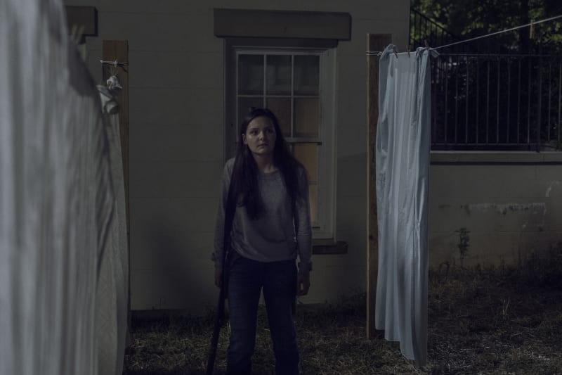 Lydia in Danger - The Walking Dead