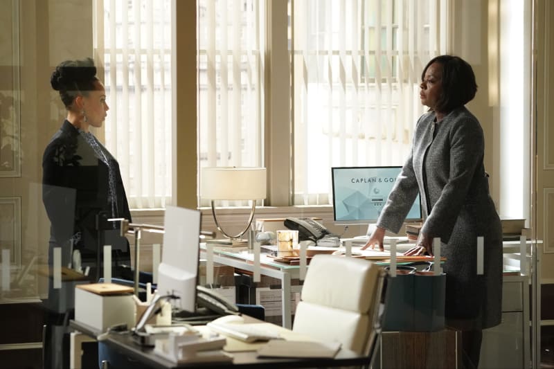 Tegan & Annalise Talk - How To Get Away With Murder Season 6 Episode 2