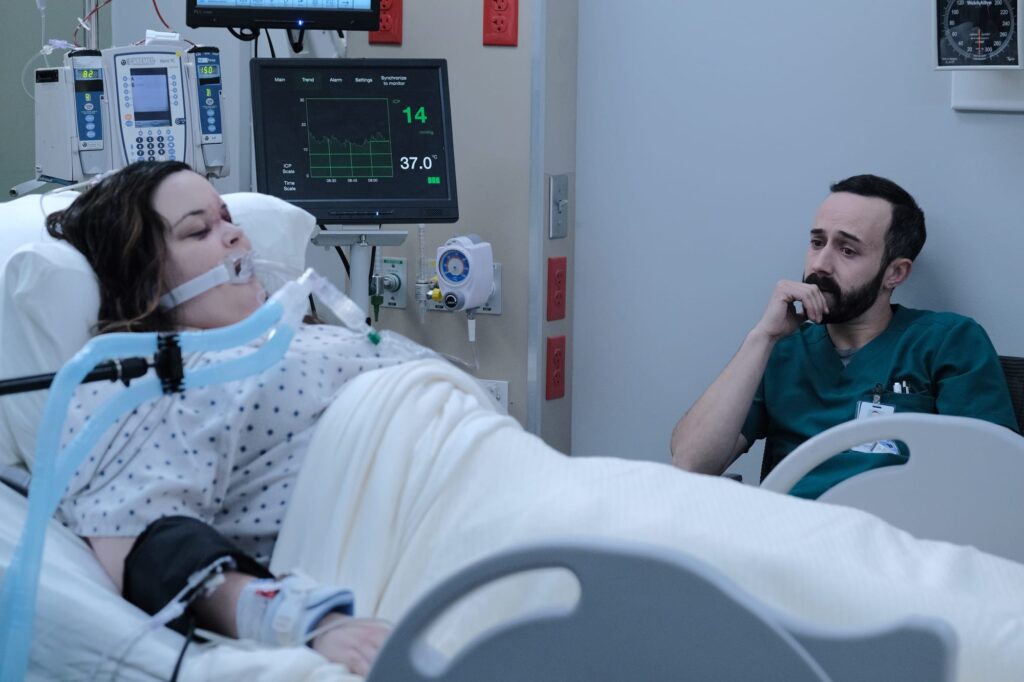 By Her Bedside - The Resident Season 3 Episode 7