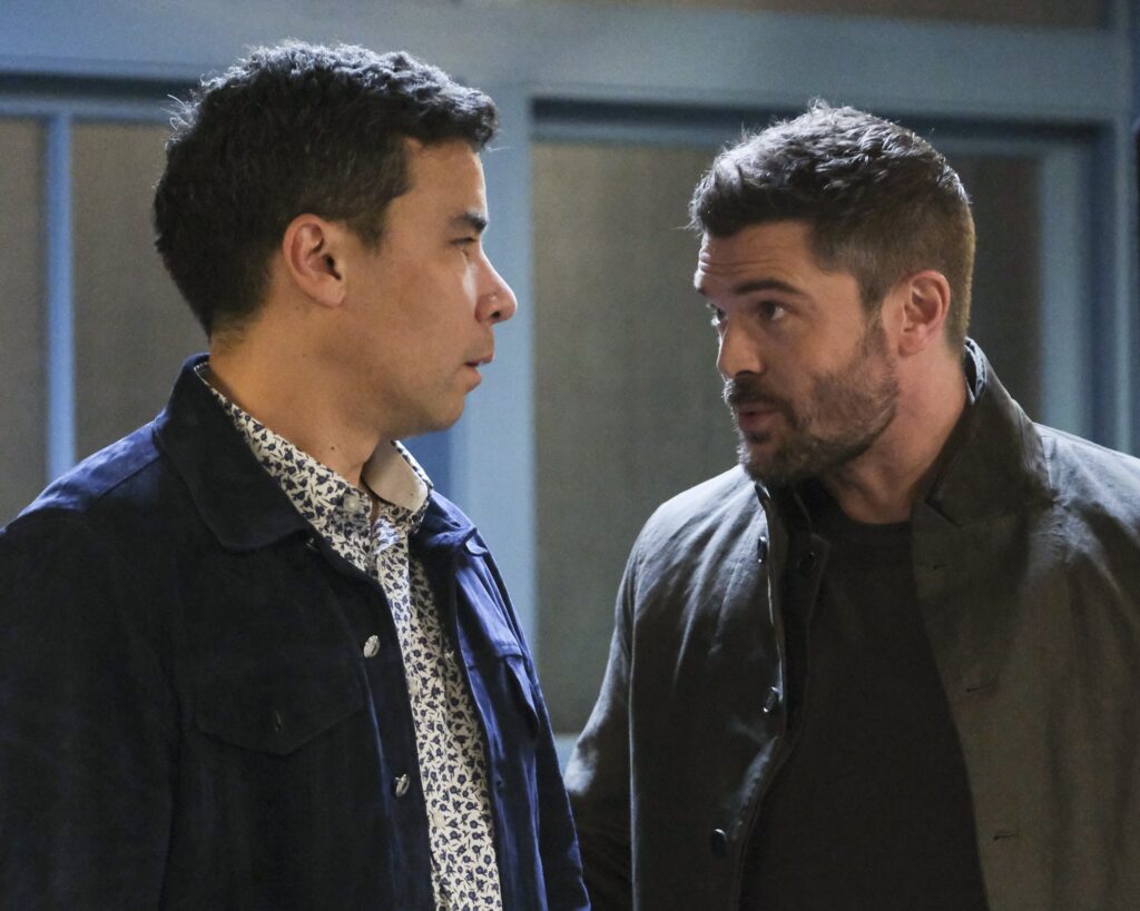 Frank & Oliver Chat - How To Get Away With Murder Season 6 Episode 7