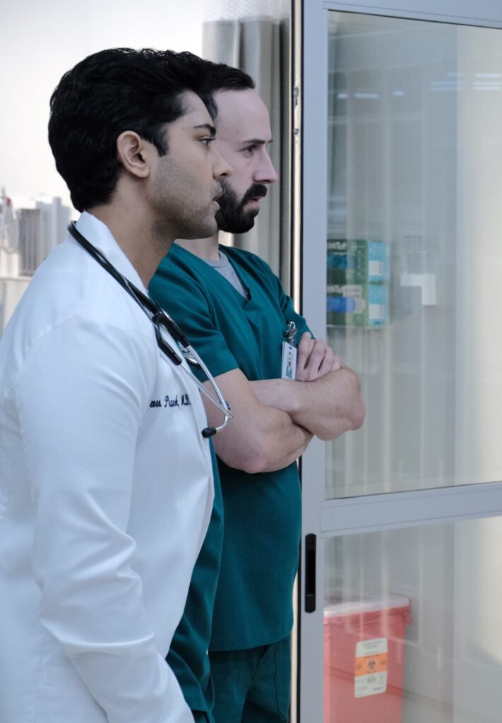 Listening to the Plan - Tall - The Resident Season 3 Episode 7