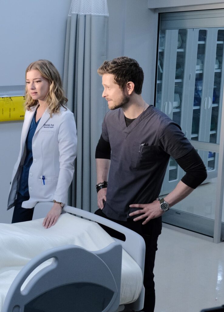 Visiting Jessica - Tall  - The Resident Season 3 Episode 7