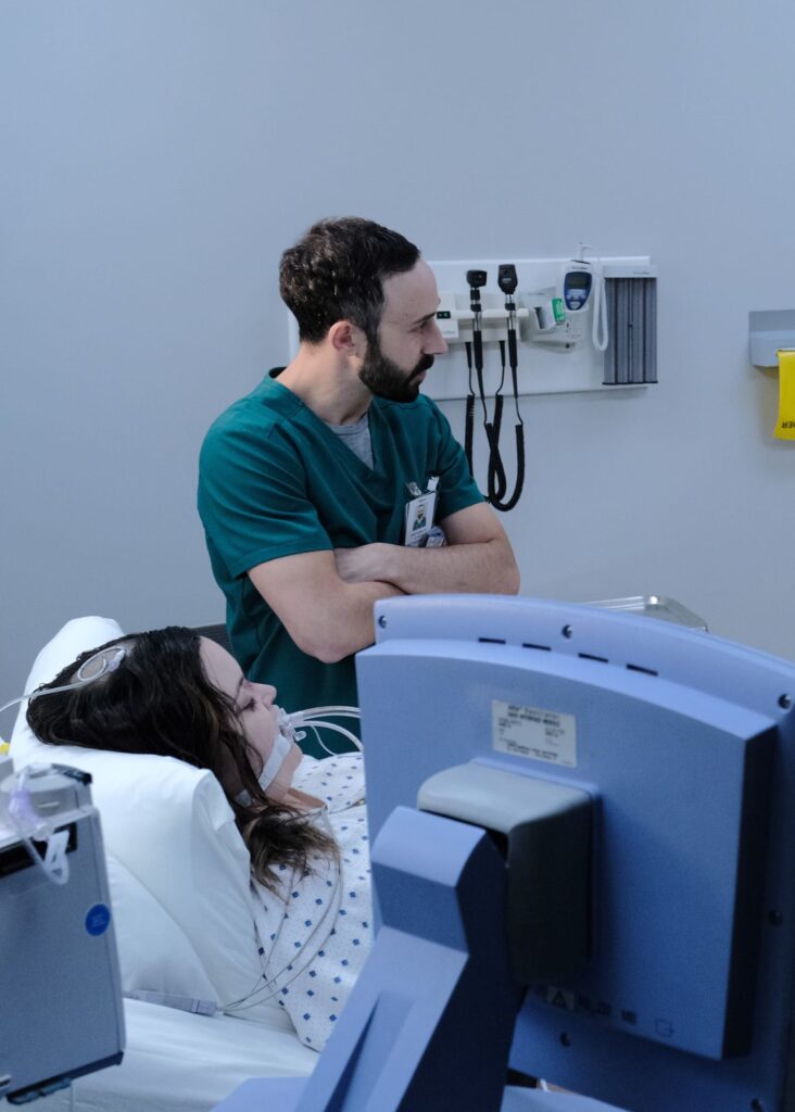 Worried Irving - Tall - The Resident Season 3 Episode 7