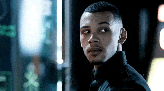 Jordan Bolger on The 100