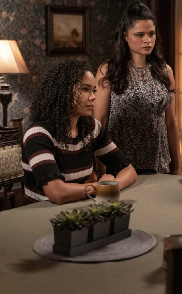 Macy and Mel at the Table - Charmed (2018) Season 2 Episode 8