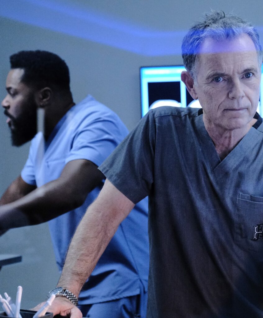 Bell and the Raptor -Tall  - The Resident Season 3 Episode 13
