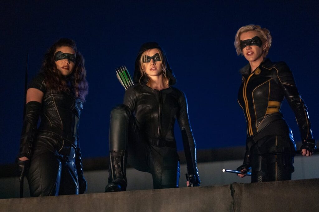 Green Arrow & The Canaries - Arrow Season 8 Episode 9