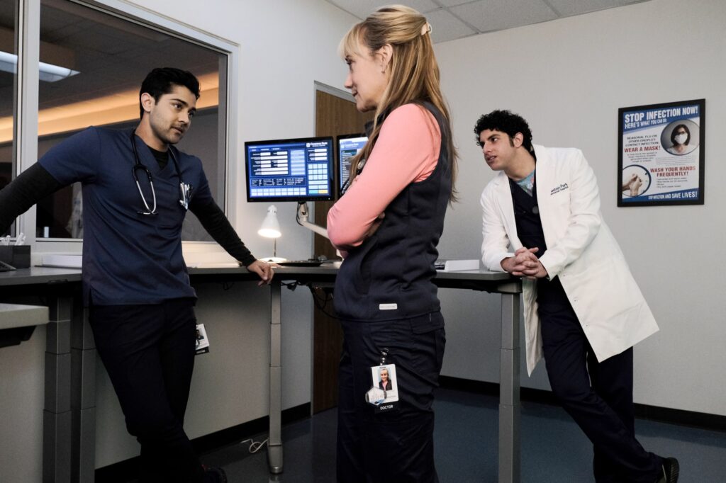 Leveling with Them - The Resident Season 3 Episode 11
