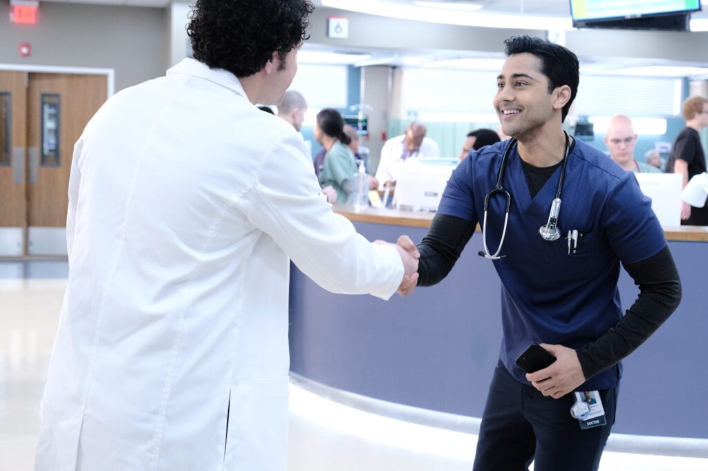 Meeting Ezra - The Resident Season 3 Episode 11