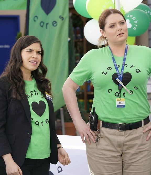 Amy and Dina - Superstore Season 5 Episode 17