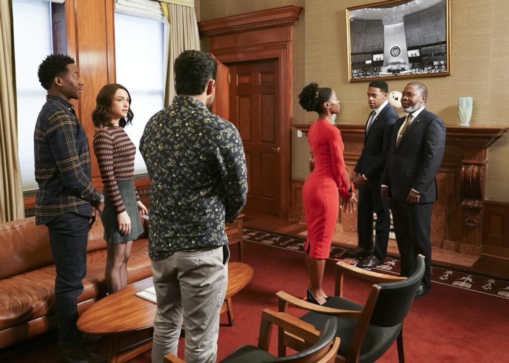 Checking in with Father - God Friended Me Season 2 Episode 13