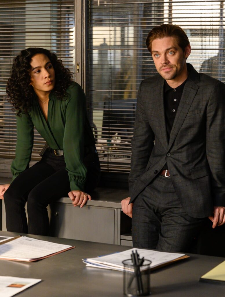 Confiding in Dani - tall - Prodigal Son Season 1 Episode 13