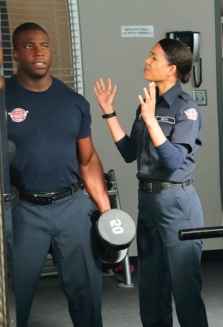Vic and Dean - Station 19 Season 3 Episode 3