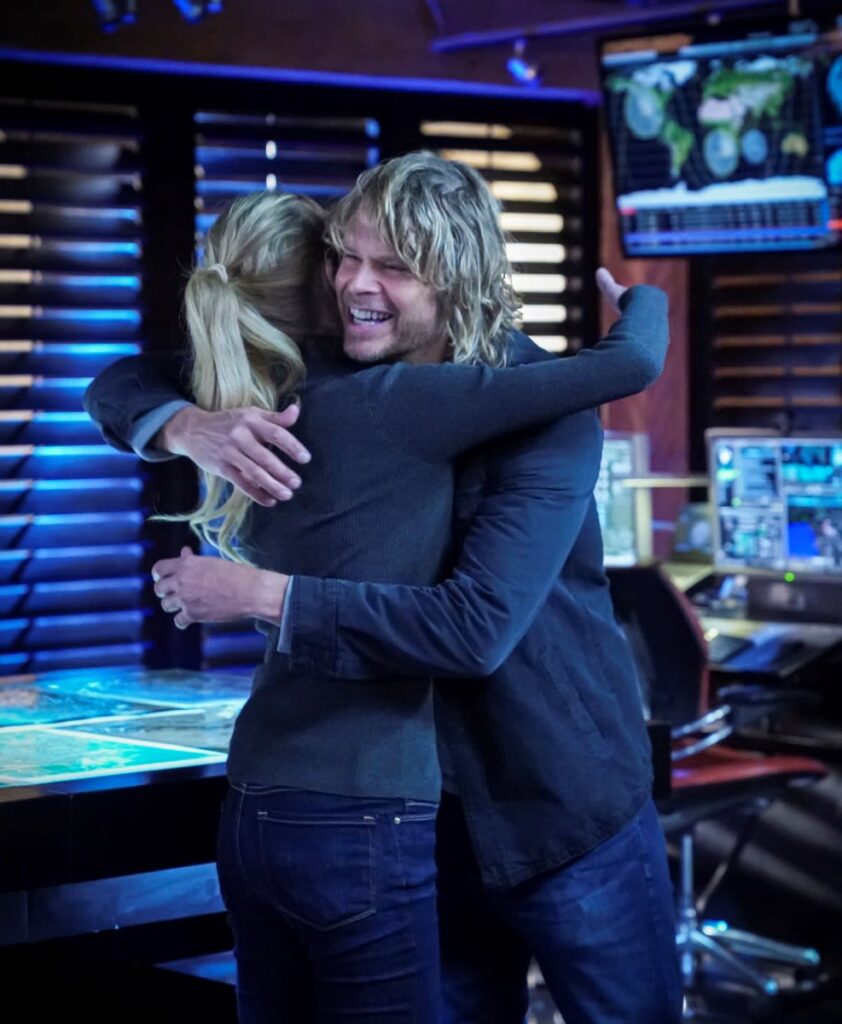 Welcome Back Hug - NCIS: Los Angeles Season 11 Episode 15