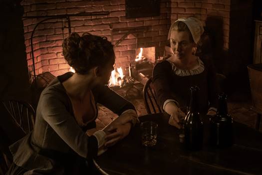 Brianna and Marsali By the Fire - Outlander Season 5 Episode 4
