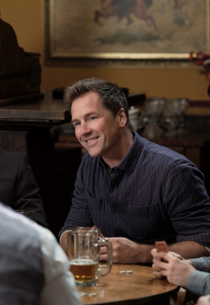 Carson at the Bachelor Party - When Calls the Heart Season 7 Episode 5