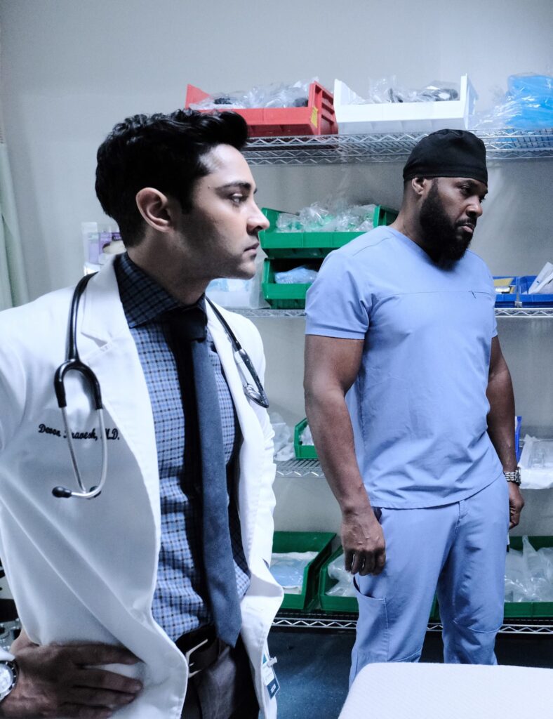Devon and the Raptor - Tall  - The Resident Season 3 Episode 17