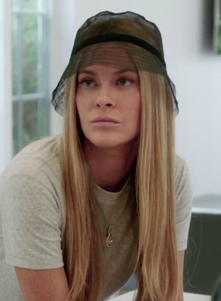 Leah McSweeney In a Hat-Visor - The Real Housewives of New York City Season 12 Episode 2