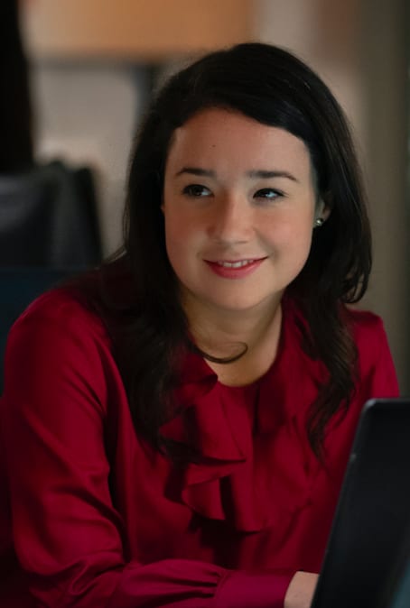 Marissa smile - The Good Fight Season 4 Episode 4