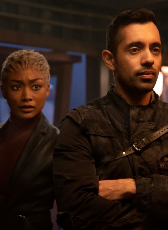 Gaia and Jackson - The 100 Season 7 Episode 4