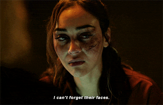 Raven Mourns Her Actions - The 100 Season 7 Episode 4