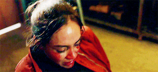 Raven Punishes Herself Through Nikki - The 100 Season 7 Episode 3