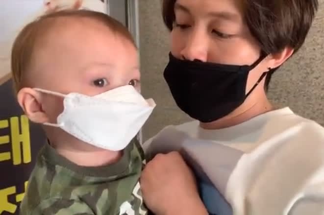 Jihoon with Taeyang  - 90 Day Fiance: The Other Way