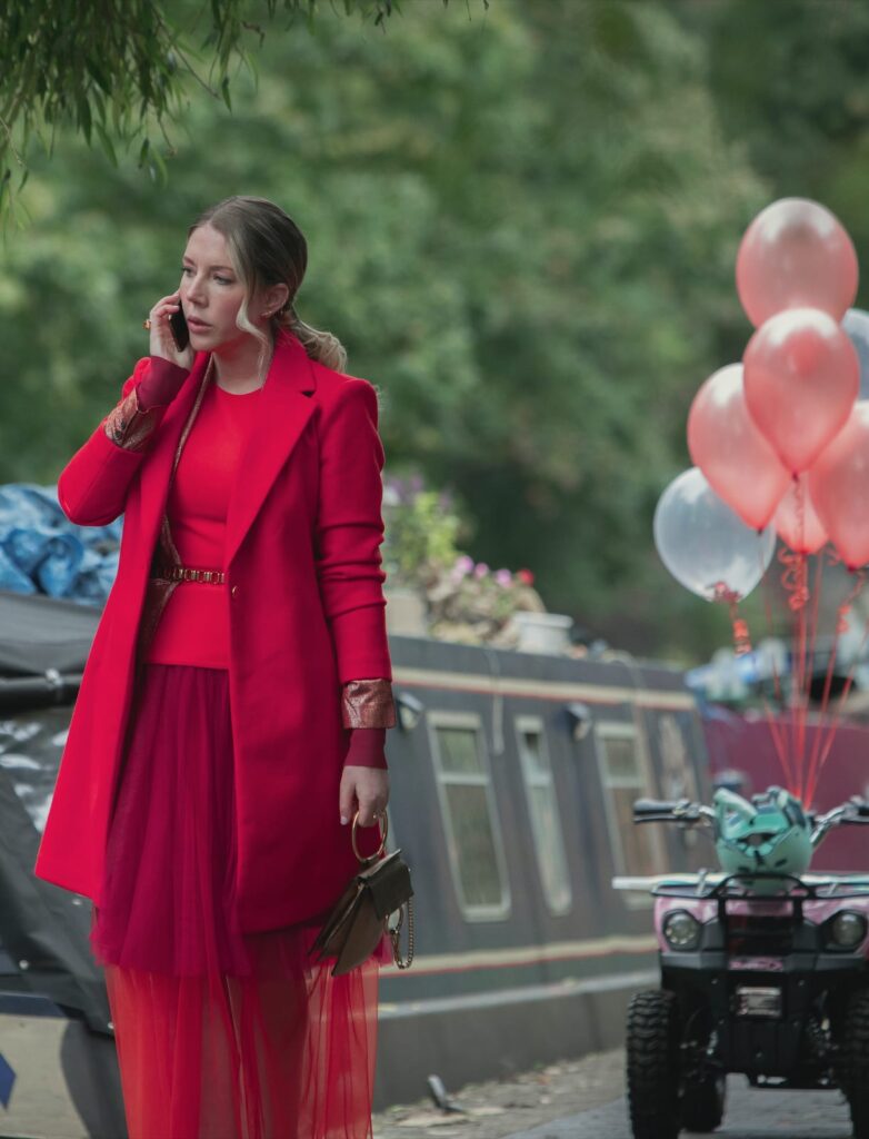 Katherine Ryan in Red