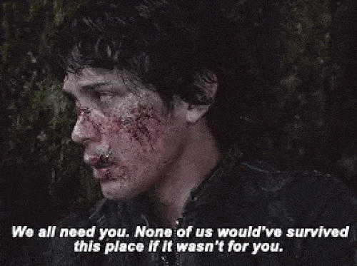 Bellamy and Clarke Getting Honest - The 100 Season 1 Episode 8