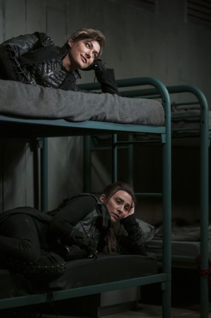 Echo and Niylah Bunk - The 100 Season 7 Episode 14