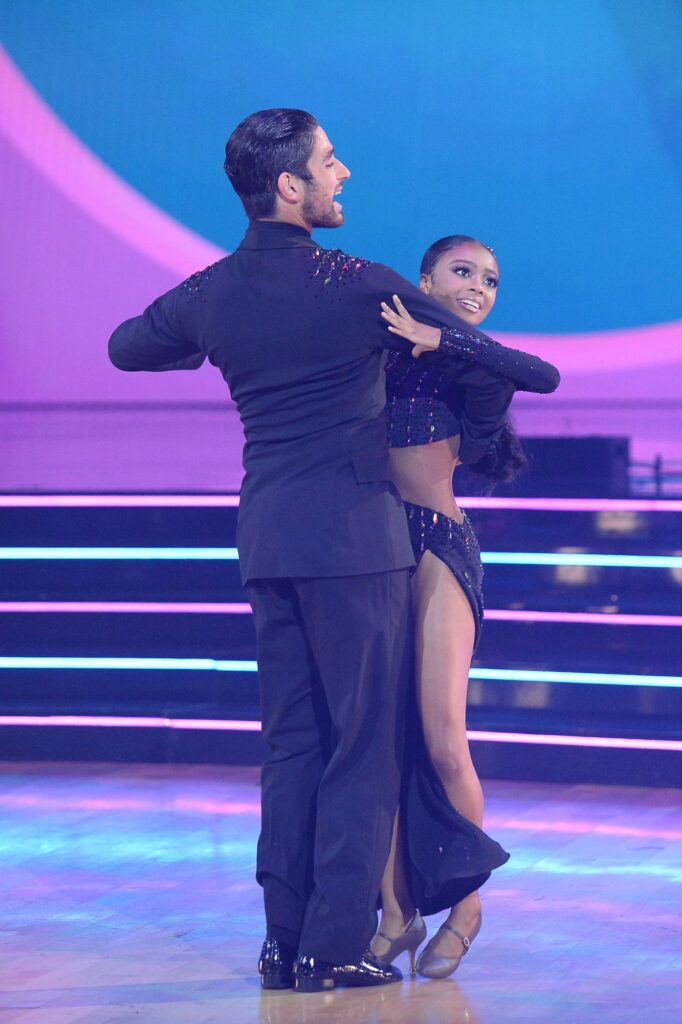 Skai Jackson and Alan Bersten - Dancing With the Stars Season 29 Episode 1