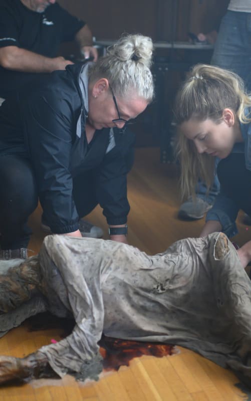 BTS Coroner 2x04 Season 2 Episode 4
