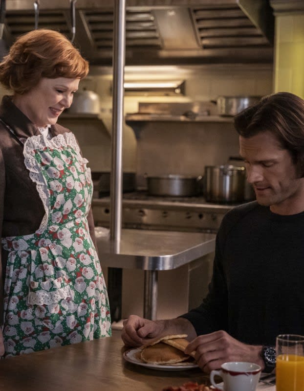 Sam Eats Pancakes - Supernatural Season 15 Episode 14