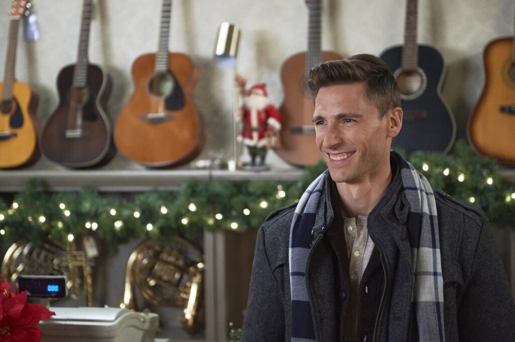 Smiling on Christmas Tree Lane