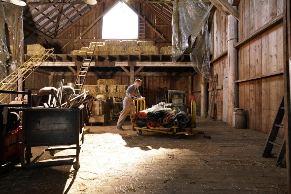 Barn Working - Big Sky Season 1 Episode 2