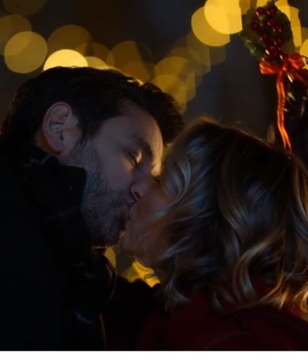 Kiss Beneath the Mistletoe - Candy Cane Christmas