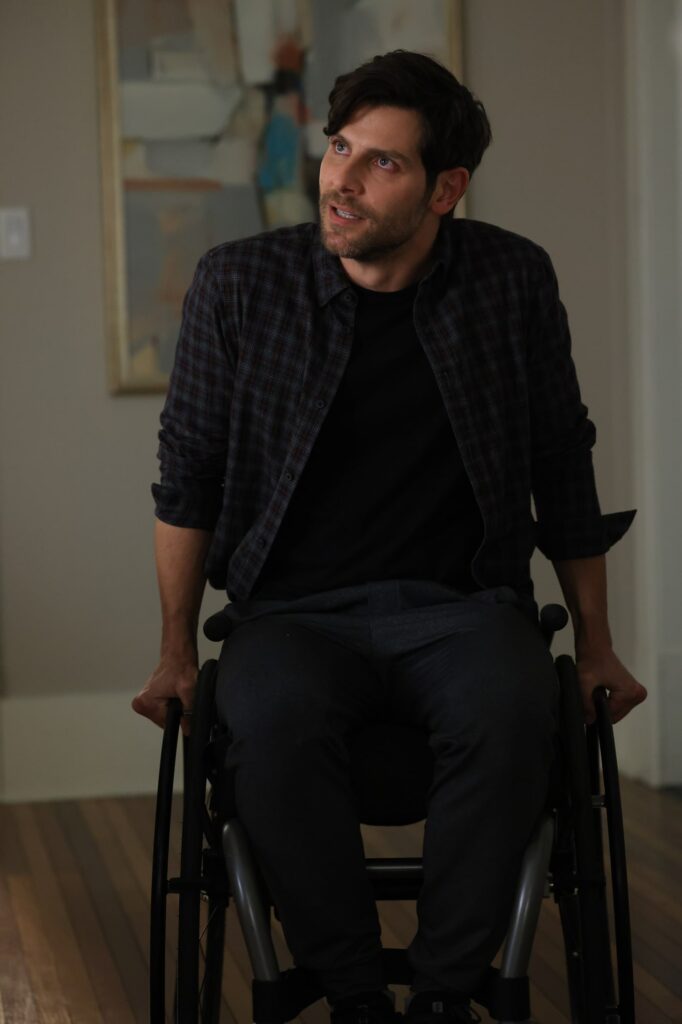 Eddie on Wheels - A Million Little Things Season 3 Episode 2