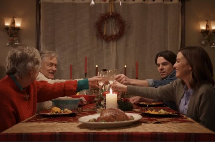 Family Meal - Inn Love by Christmas 