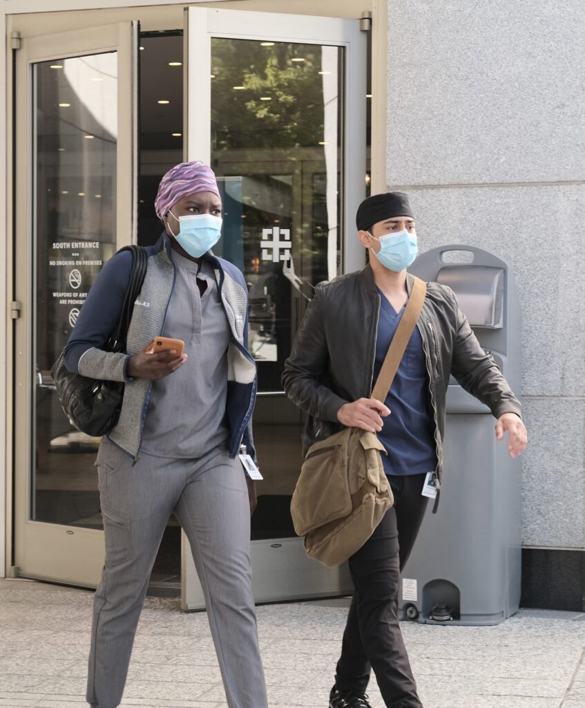 Masked Mevon - Tall - The Resident Season 4 Episode 1