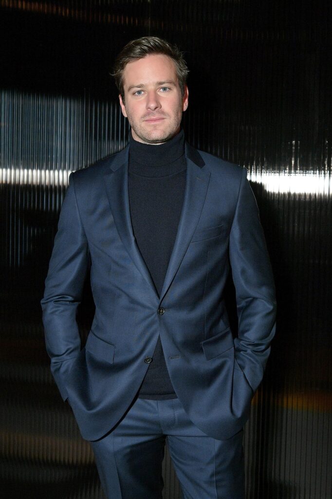 Armie Hammer Attends BOSS Menswear Event