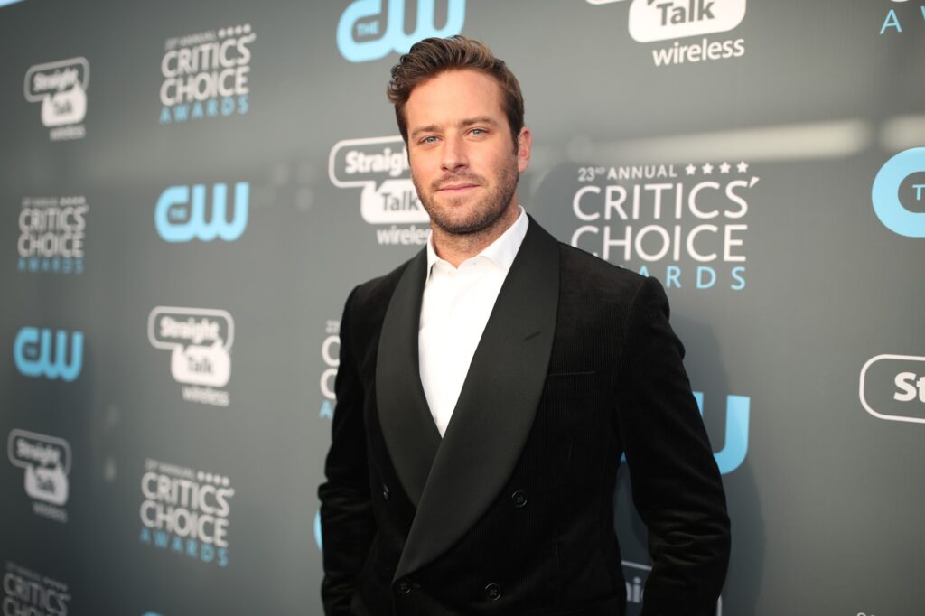 Armie Hammer Attends Critics' Choice Awards