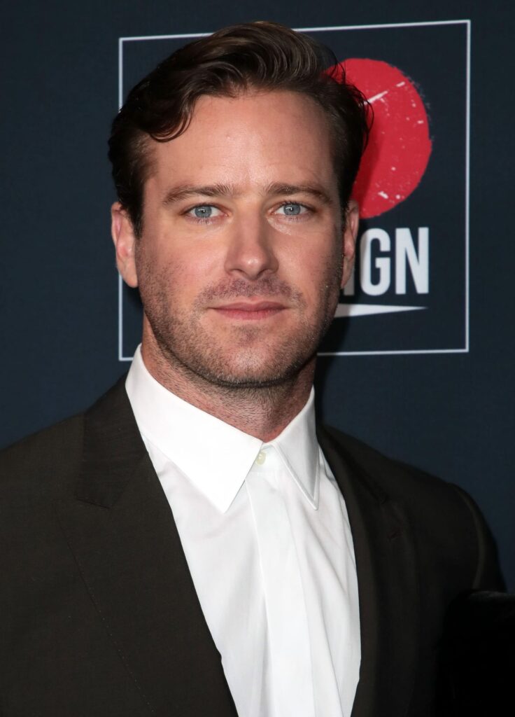 Armie Hammer Attends Event