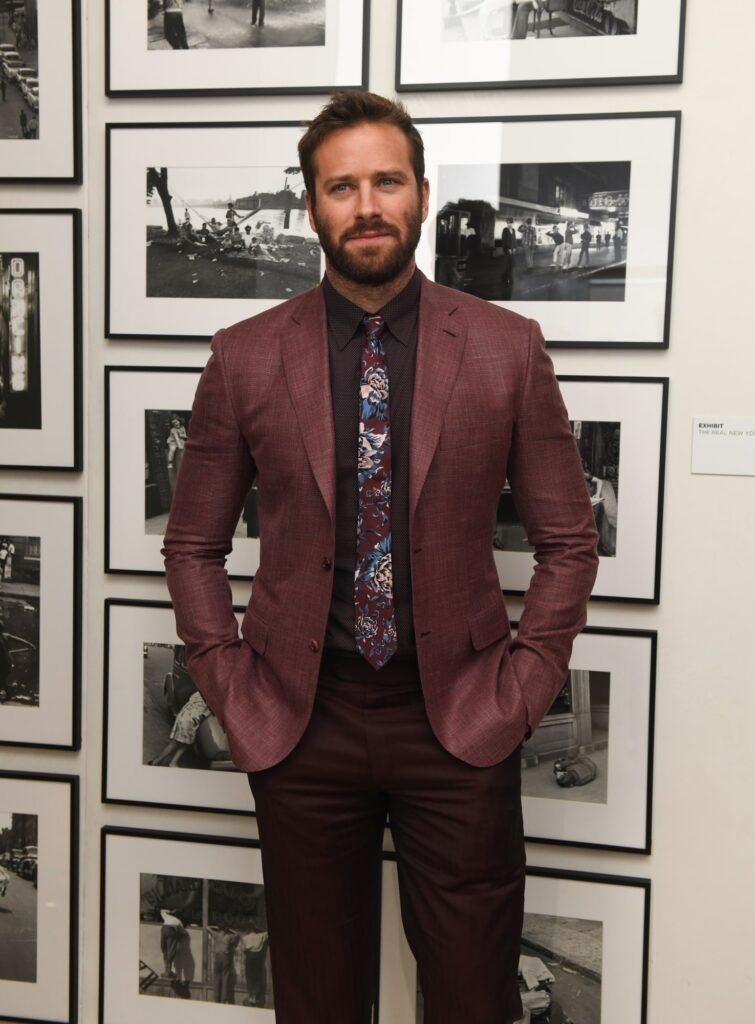 Armie Hammer Poses