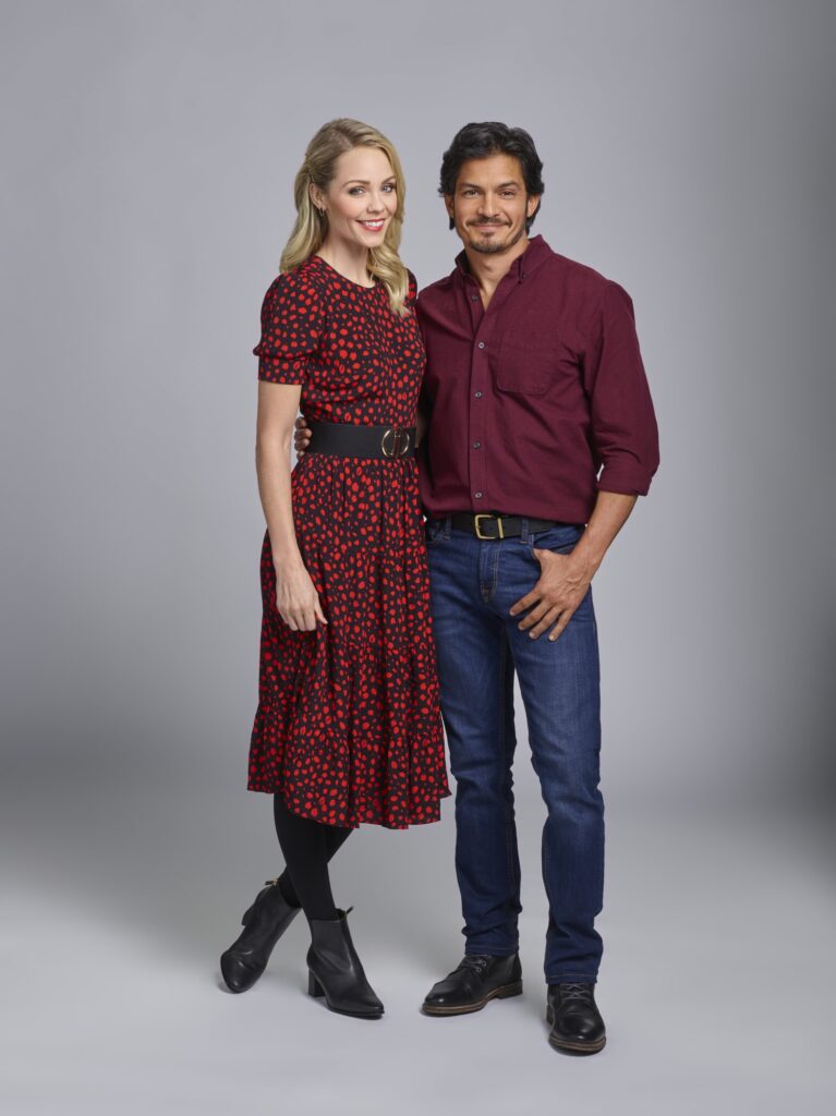 Laura Vandervoort and Nicholas Gonzalez