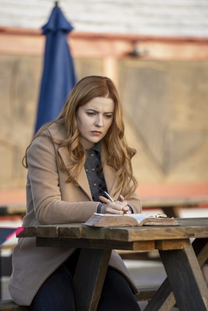 Nancy Looks Deep In Thought - Nancy Drew Season 2 Episode 5