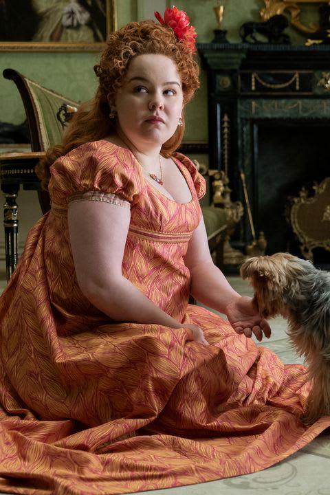 Nicola Coughlan on Bridgerton Season 1