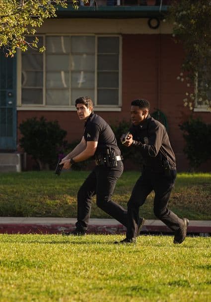 Officers Stanton and West - The Rookie Season 3 Episode 5