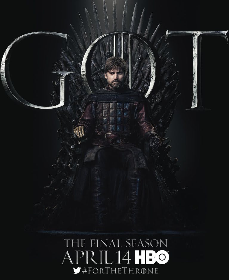 Jaime on the Iron Throne - Game of Thrones