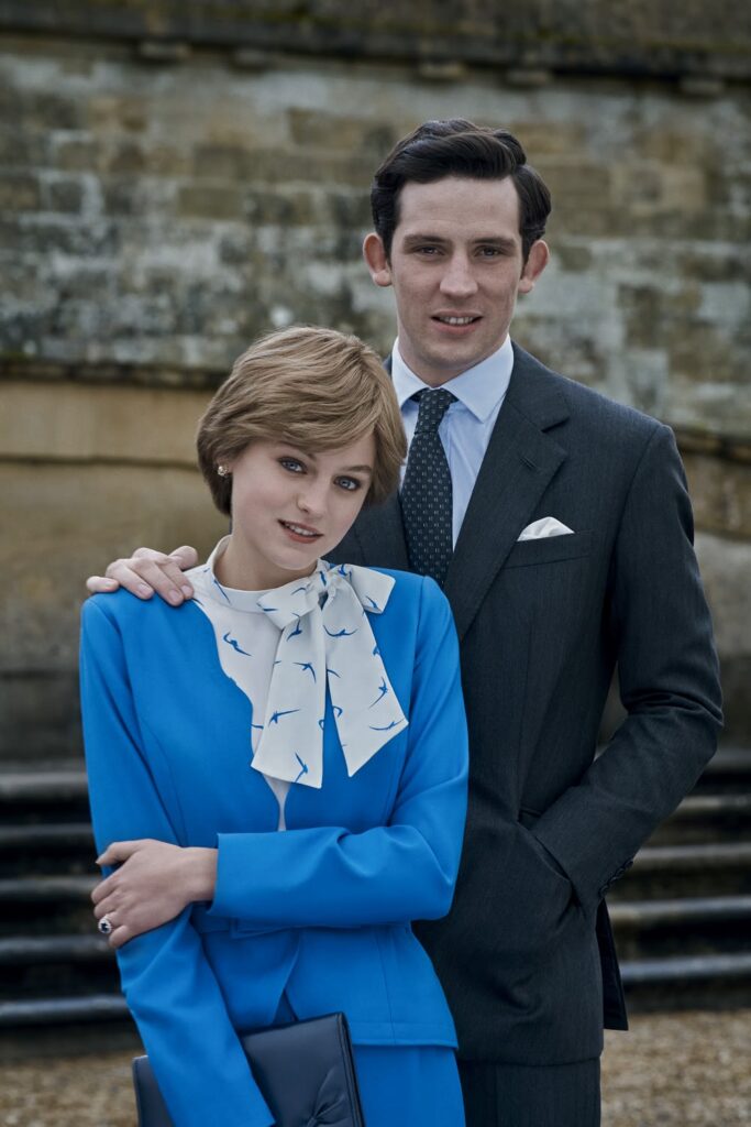 Prince Charles and Princess Diana of The Crown